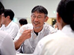 先生と話せるコーナー