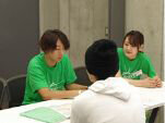 学生と話せるコーナー