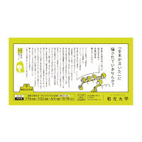 「和光3分大学」に総合文化学科の名嘉山リサ先生が登場しています